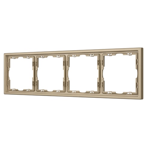 Рамка пластиковая FRM-NOBE-SFPL-4-GD (Arlight, -)