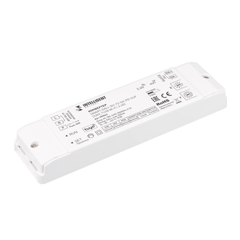INTELLIGENT ARLIGHT Конвертер SMART-DALI-301-72-SH-PD-SUF (230V, TUYA Wi-Fi, 2.4G) (IARL, IP20 Пластик, 5 лет)