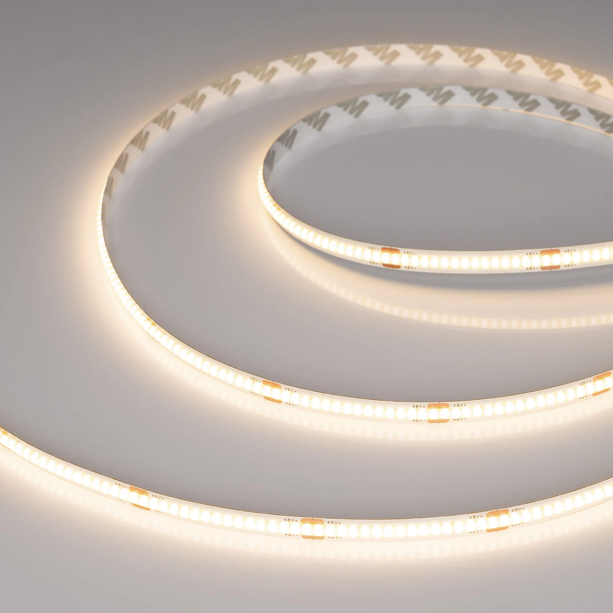 Лента светодиодная COB-X320-8mm 48V Warm3000 (8 W/m, IP20, 50m PRO REEL) (Arlight, -) - изображение товара