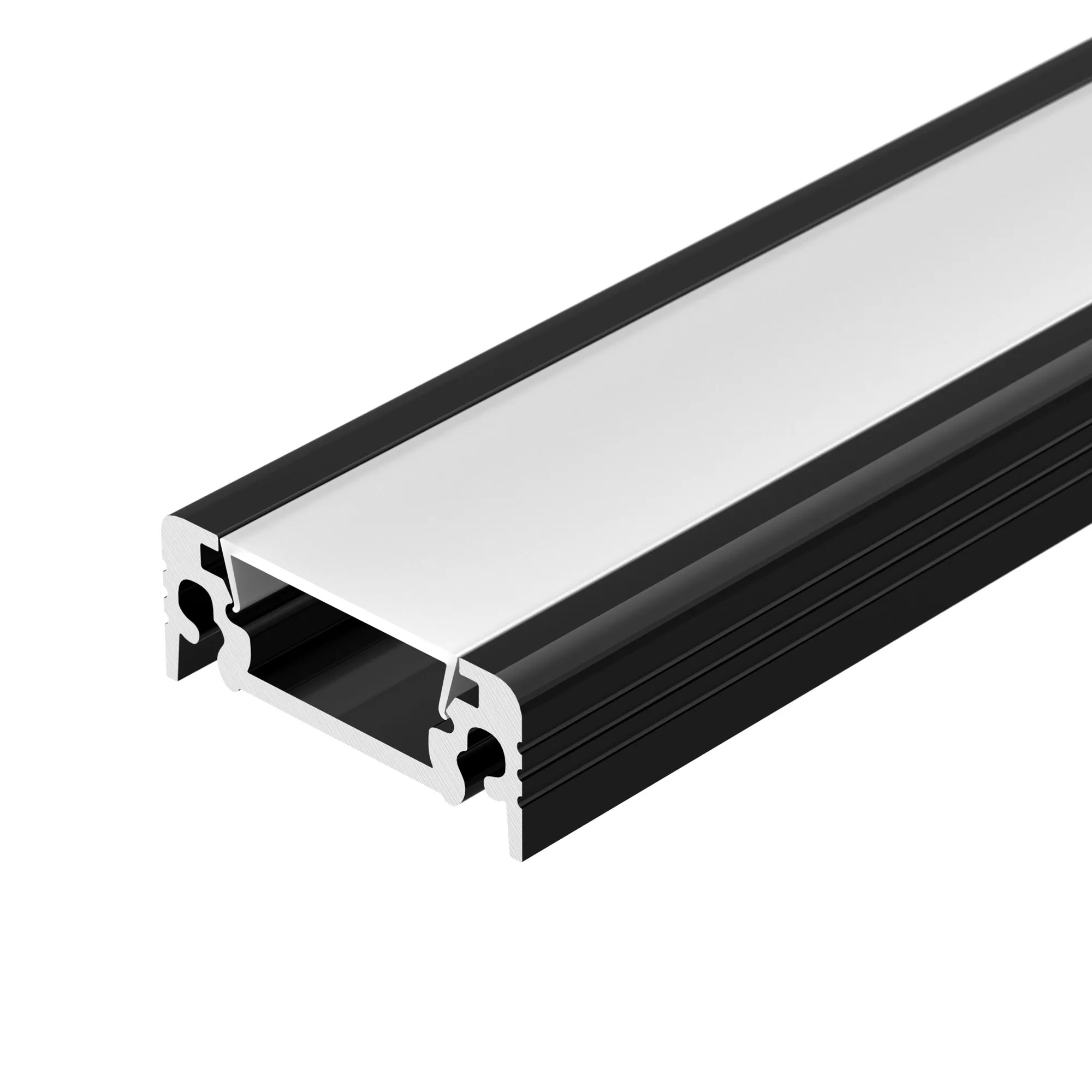 Профиль TOP-SURFACE-2000 BLACK (K13, P15) (Arlight, Алюминий) - изображение товара