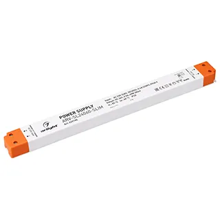 Блок питания ARV-SL24060-SLIM (24V, 2.5A, 60W, PFC) (Arlight, IP20 Пластик, 3 года) - изображение товара