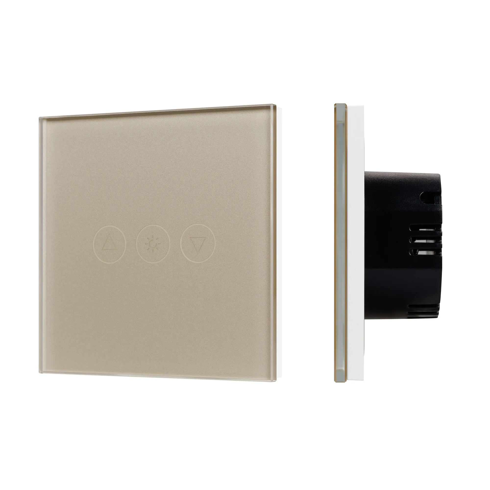 Светорегулятор сенсорный с Zigbee управлением SWT-OMALI-SD3-ZB-GD (250V, 500W) (Arlight, Стекло)