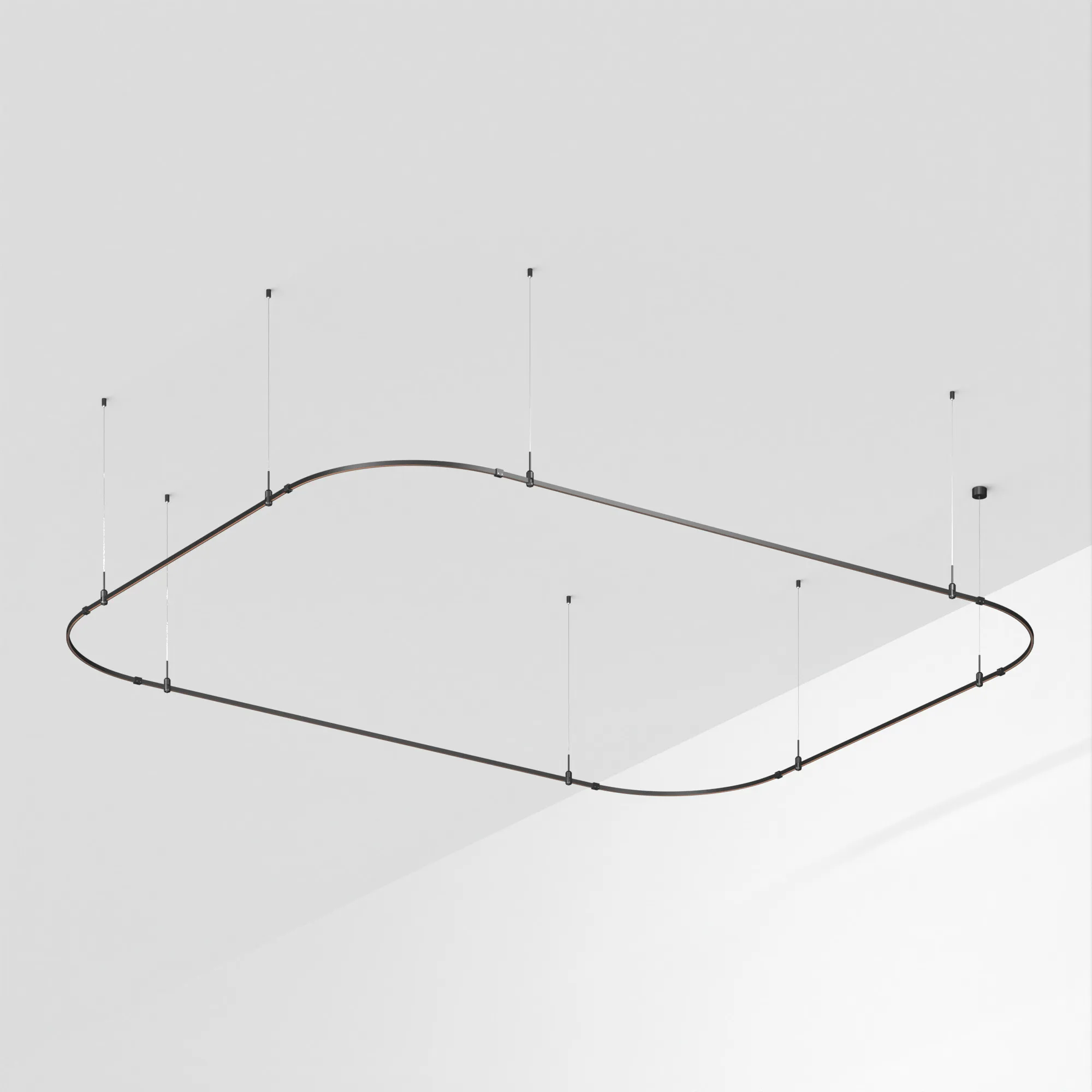 Трек ART-APRIORI-RECTANGLE-SOFT-HANG-4500x3500 (BK) (Arlight, IP20 Металл, 3 года)