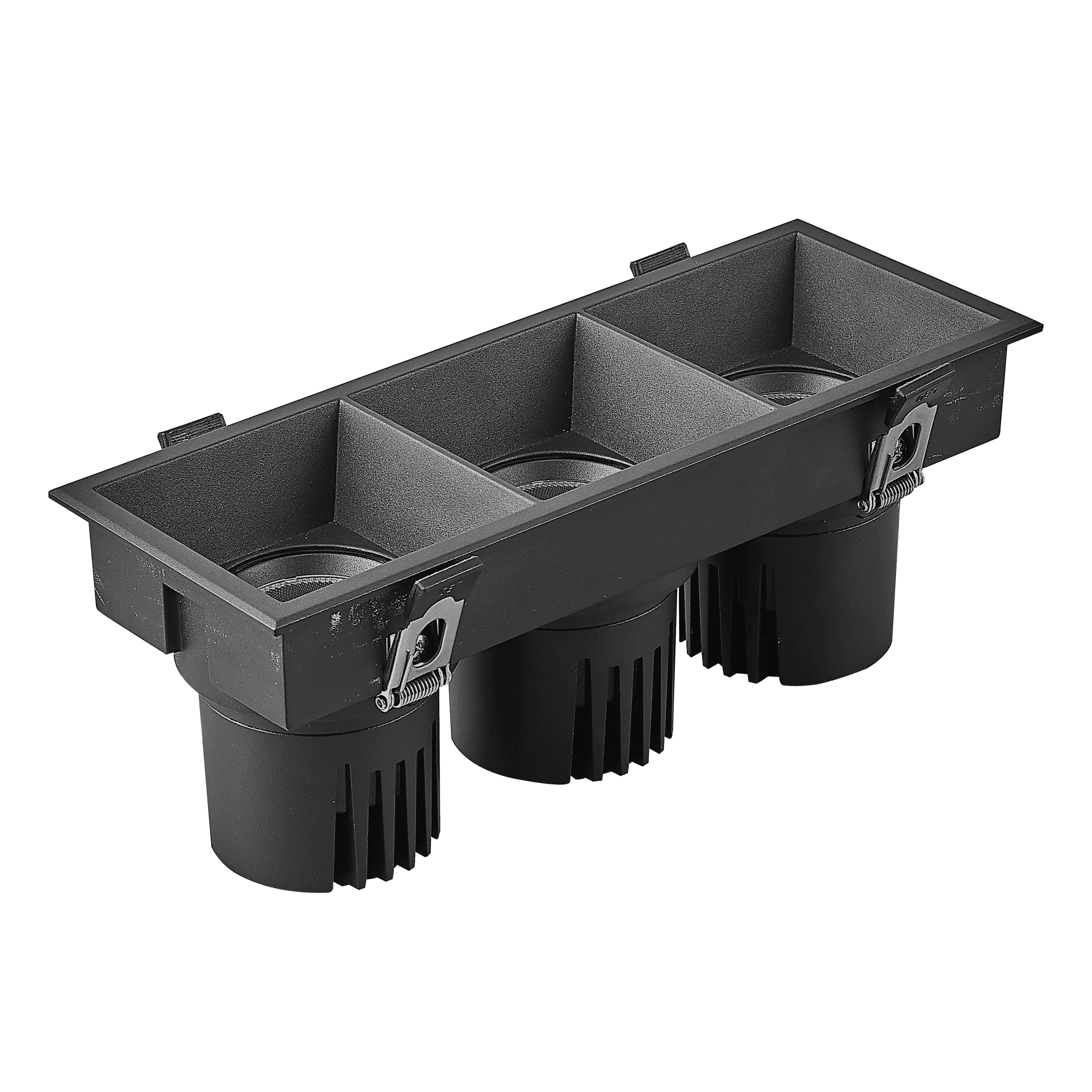 Светильник MS-FLOW-BUILT-S230x85-3x6W Day4000 (BK, 55 deg, 230V) (Arlight, IP20 Металл, 5 лет)