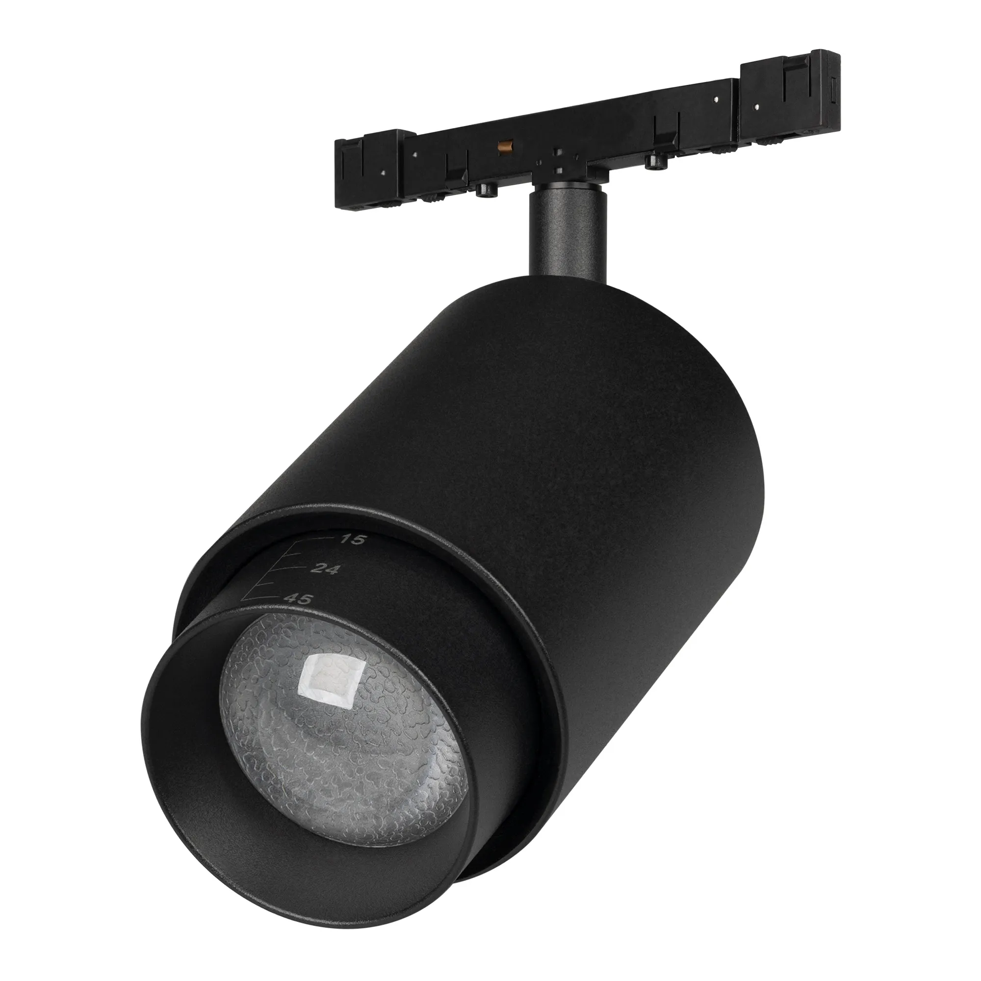 Светильник MAG-MICROCOSM-SPOT-ZOOM-R59-12W Warm3000 (BK, 20-60 deg, 24V) (Arlight, IP20 Металл, 5 лет) - изображение товара