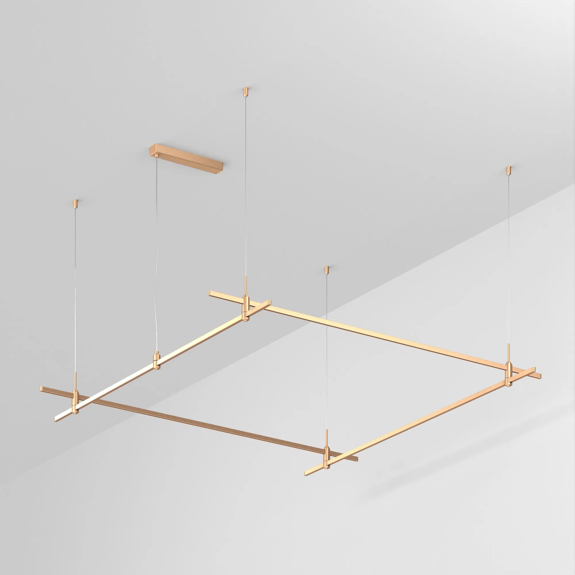 Трек ART-APRIORI-QUADRAT-HANG-2000x2000 (GD) (Arlight, IP20 Металл, 3 года) - изображение товара