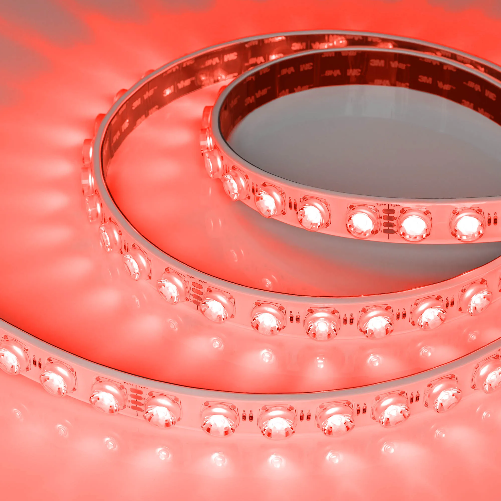 Лента герметичная FLT-PS-S42-23mm 24V RGB (21 W/m, IP67, 15deg, 5m) (Arlight, -) - изображение товара