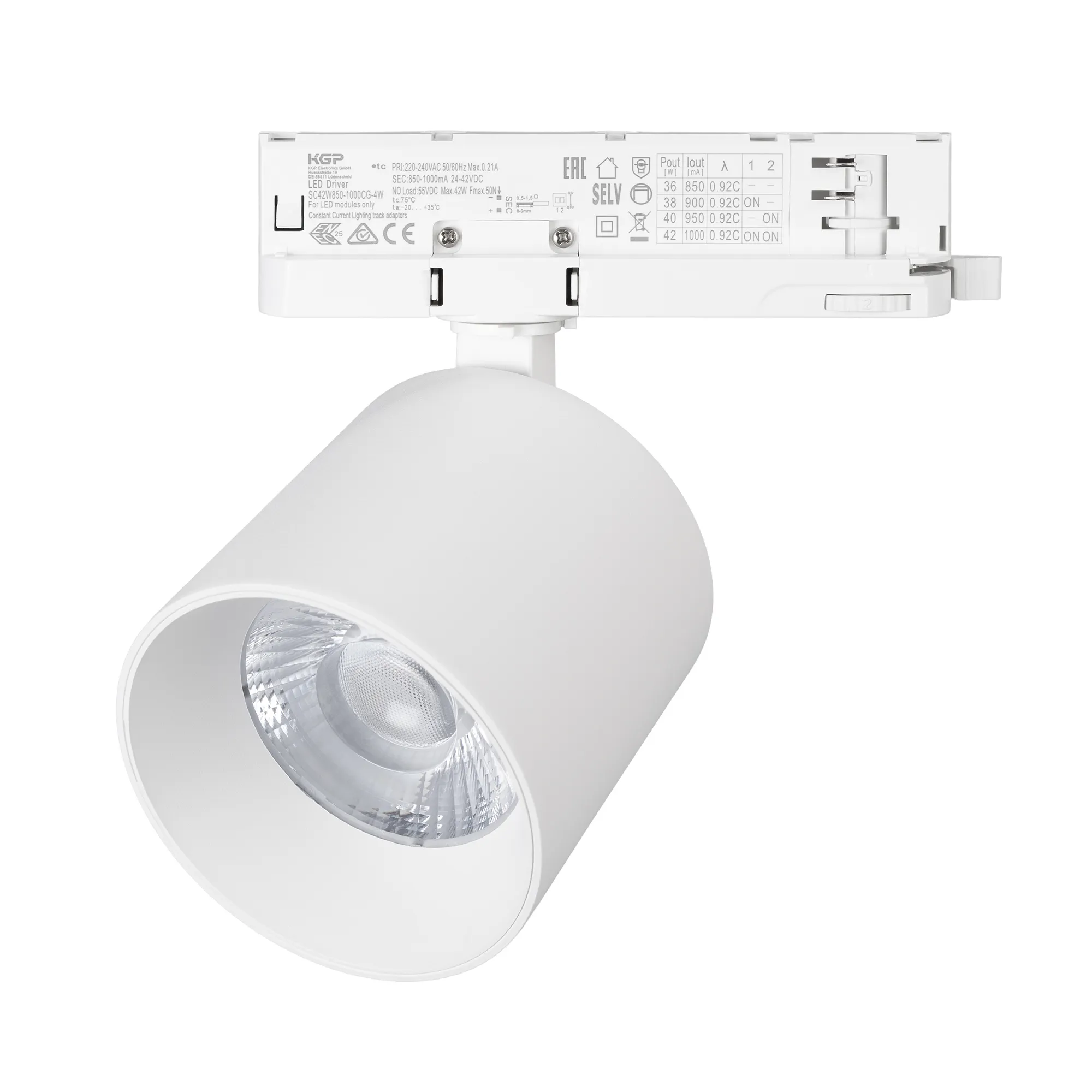 Светильник LGD-DYKE-4TR-R100-36W Day4000 (WH, 20 deg, 230V, TRIAC) (Arlight, IP20 Металл, 5 лет)